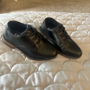 Mix No. 6 Toddler Boys Dress Shoes Size 6M Black Leather